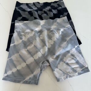 Bundle of 2 Victorias Secret Tie-Dye Biker Shorts